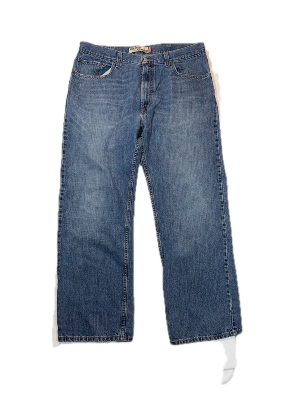 Levi's 559 Relaxed Straight Men's Jeans 38x32 Blue Denim Cotton Size 38
